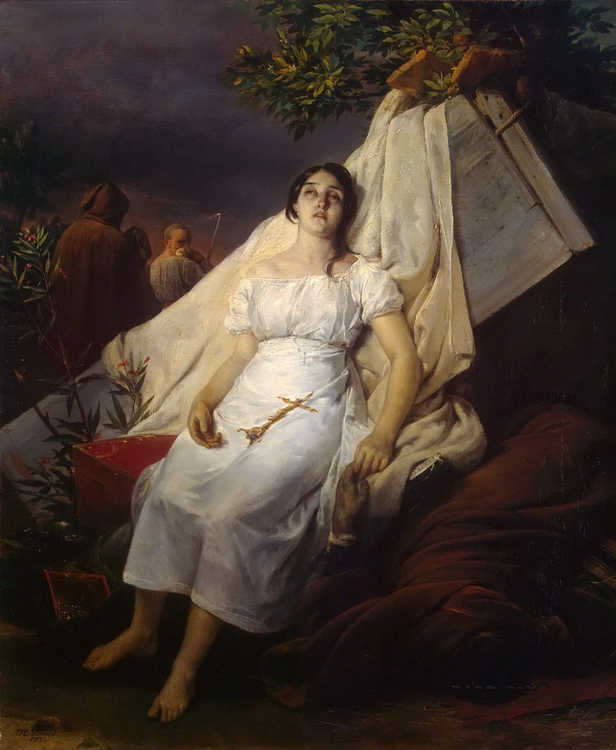  126-Peste a Barcellona nel 1819-Hermitage 